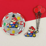 Mario Kart Balloon Battle Mode Enamel Pin with Chain